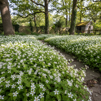 Sweet Woodruff Flower Seeds for Fragrant Ground Cover and Shade Garden Planting