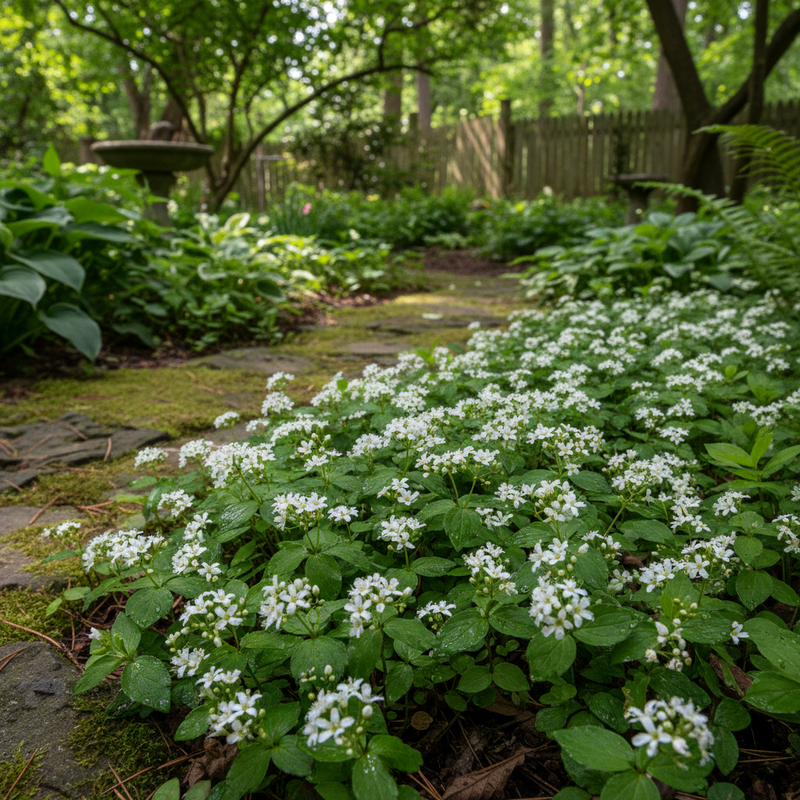 Sweet Woodruff Flower Seeds for Planting – Heirloom, Non-GMO, High Germination Organic Garden Seeds for Fragrant Blooms