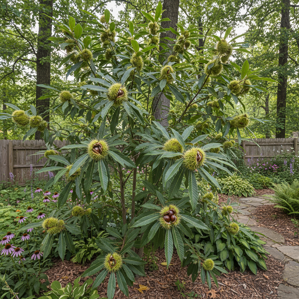 Chinquapin Chestnut Tree Seeds for Planting – Heirloom Non-GMO, High Germination Organic Garden Seeds