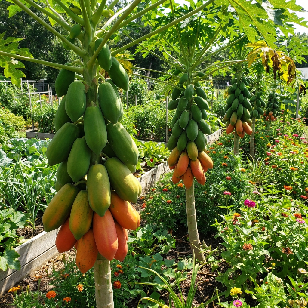Red Lady Papaya Fruit Seeds for Planting – Heirloom Non-GMO High Germination Organic Garden Seeds