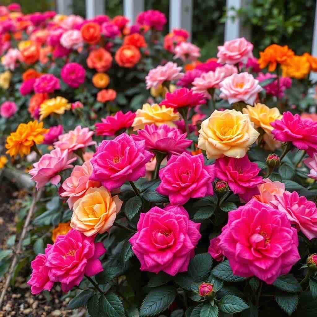Mixed Rose Rare Bonsai Rainbow Flower Seeds for Planting  Vibrant Colorful Bonsai Seeds for Your Garden