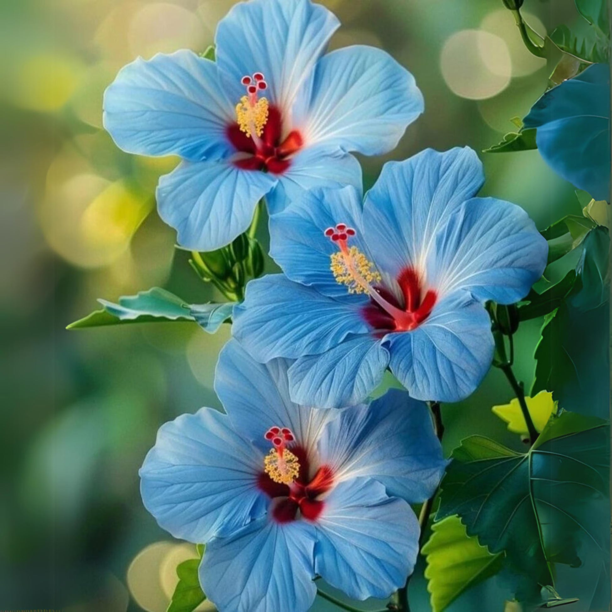 Sky Blue Hibiscus Flower Seeds for Planting Pollinator Friendly Heirloom & GMO Free Seeds for Home Garden
 
 Sale