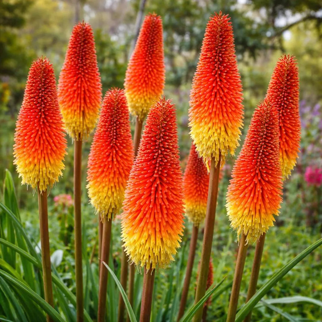 Orange Kniphofia Flower seeds for Planting Hardy Variety Heirloom & GMO Free Seeds for Home Garden
 
 Sale