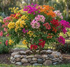 Mixed Color Bougainvillea Flower Seeds for Planting Hardy Variety Heirloom & GMO Free Seeds for Home Garden  Sale