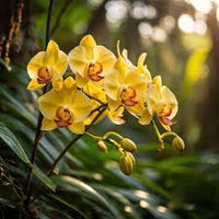 Yellow Orchid Formaldehyde Flower seeds for Planting - Low Maintenance, Heirloom & GMO Free Seeds for Home Garden