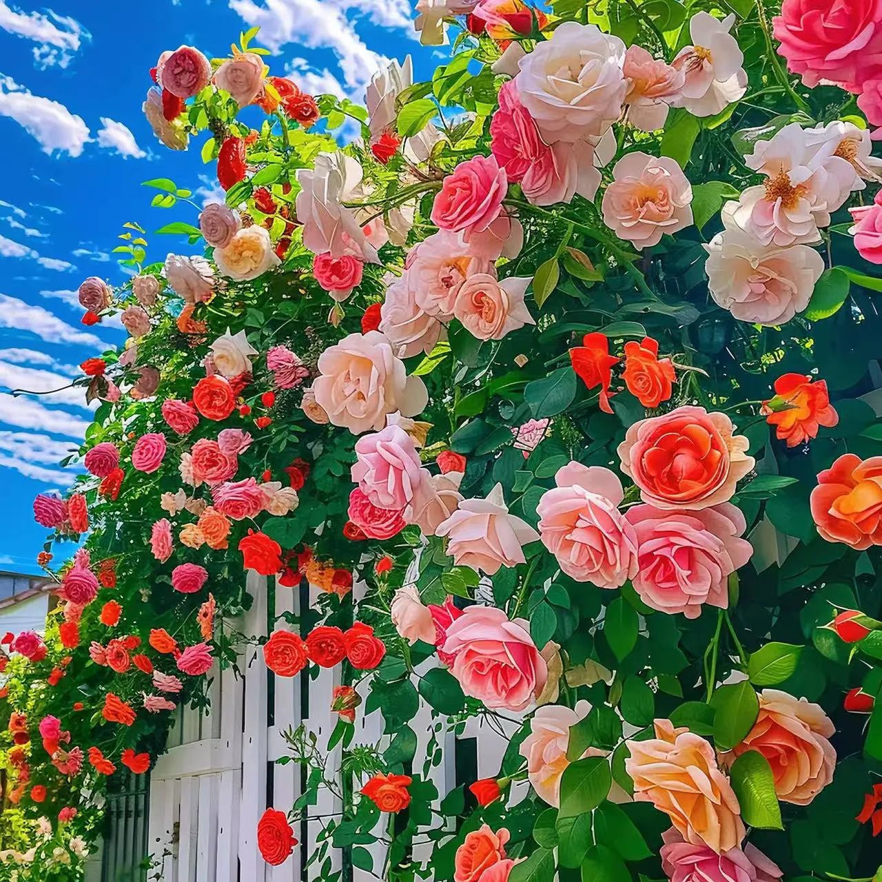 Semillas De Rosas Flower seeds for Planting Wildflower Mix Heirloom & GMO Free Seeds for Home Garden