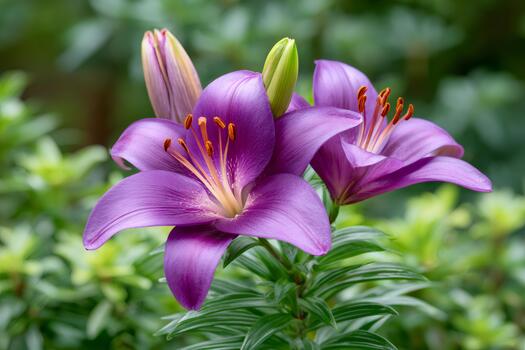Purple Lilium Brownii Flower seeds for Planting - Hardy Variety, Heirloom & GMO Free Seeds for Home Garden