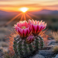 Cactus Flower seeds for Planting - Compact Growth, Heirloom & GMO Free Seeds for Home Garden