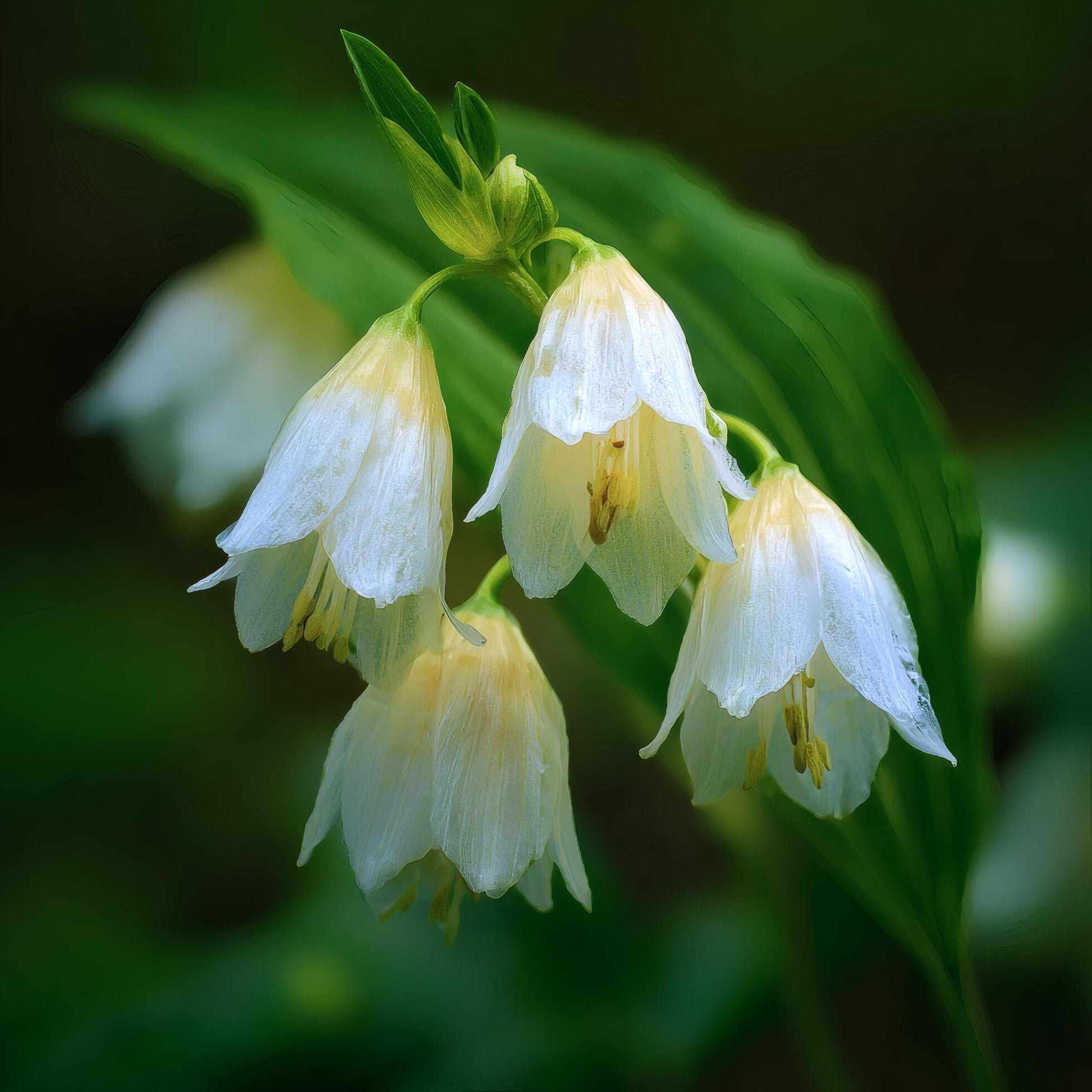 White Solomons Flower Planting for Lush Gardens - Seeds for Brightening Your Outdoor Spaces