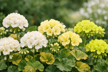 Yellow Geranium Flower seeds for Planting - Hardy Variety, Heirloom & GMO Free Seeds for Home Garden