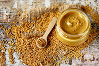 Packet of Yellow Mustard vegetable herb seeds
